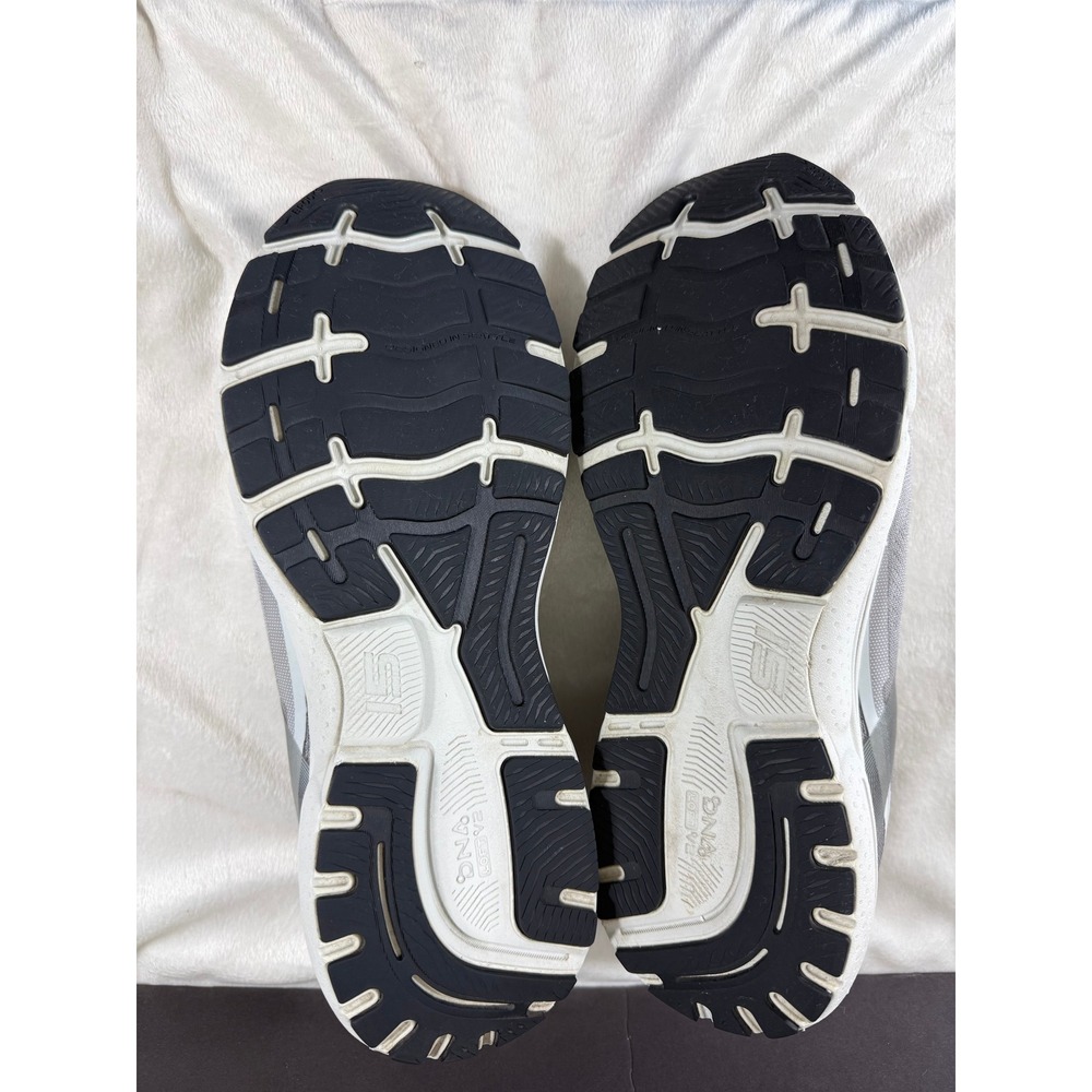Brooks Ghost 15 Men's Running Shoes Gray 13 2E Wide PowerStep Orthotic Insoles - Picture 6 of 7